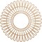 Ekena Millwork Cornelius Wood Fretwork Pierced Ceiling Medallion, Alder, 30"OD x 11 1/8"ID x 1/4"T CMWP30X0250CRAL - alternate 1